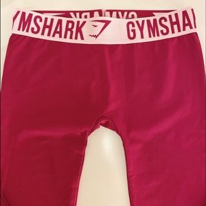 Gymshark Fit Leggings Deep plum/chalk pink